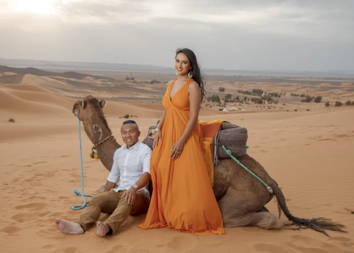 Sunset Camel Ride in Merzouga